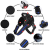 Wehao Reflective No Pull Dog Harness Регулируется удобным долговечным