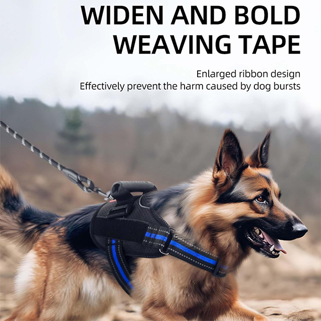 Wehao Reflective No Pull Dog Harness Регулируется удобным долговечным