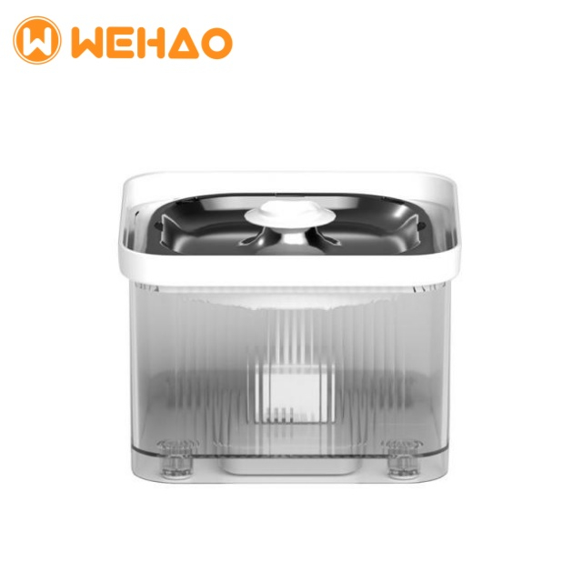 Wehao Pets 3л Квадратный беспроводной интеллектуальный диспенсер для воды для домашних животных