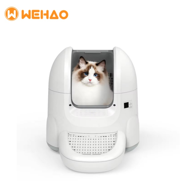 Умный туалет для кошек Wehao Pets с управлением через приложение и автоматической очисткой